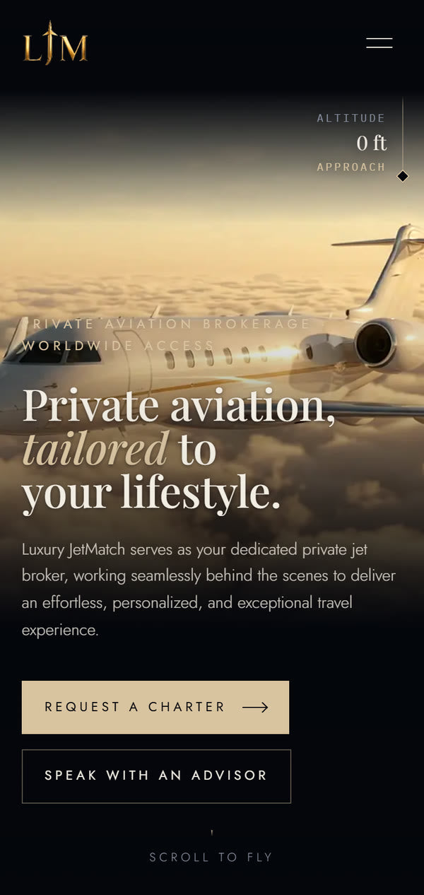 Luxury JetMatch en celular.